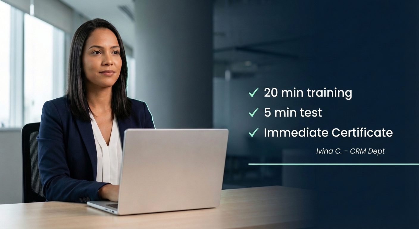 Tailored compliance training programs for organizations and public bodies